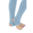 thumbnail image 3 of Vivian's Fashions Long Leggings - Cotton/Stirrup (Junior and Junior Plus Sizes), 3 of 3