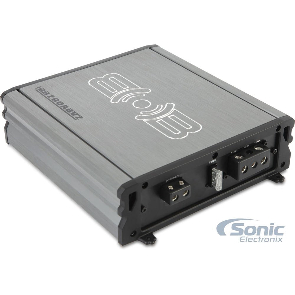 Belva BB200ABv2 500 Watt Monoblock + BAK82 Wiring Kit Class A/B Monoblock Amplifier with Amp Kit