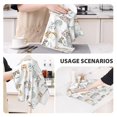 thumbnail image 3 of Kitchen Towels - Classic Painted Cute Cartoon Cat Absorbent Quick Drying Dish Towels for Kitchen Drying, Cute Funny Soft Hand Towels for Kitchen Decor with Lanyard, 3 of 7