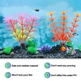 thumbnail image 3 of Plantas de acuario, plantas artificiales decoradas con peceras, envasadas en 10 piezas., 3 of 5