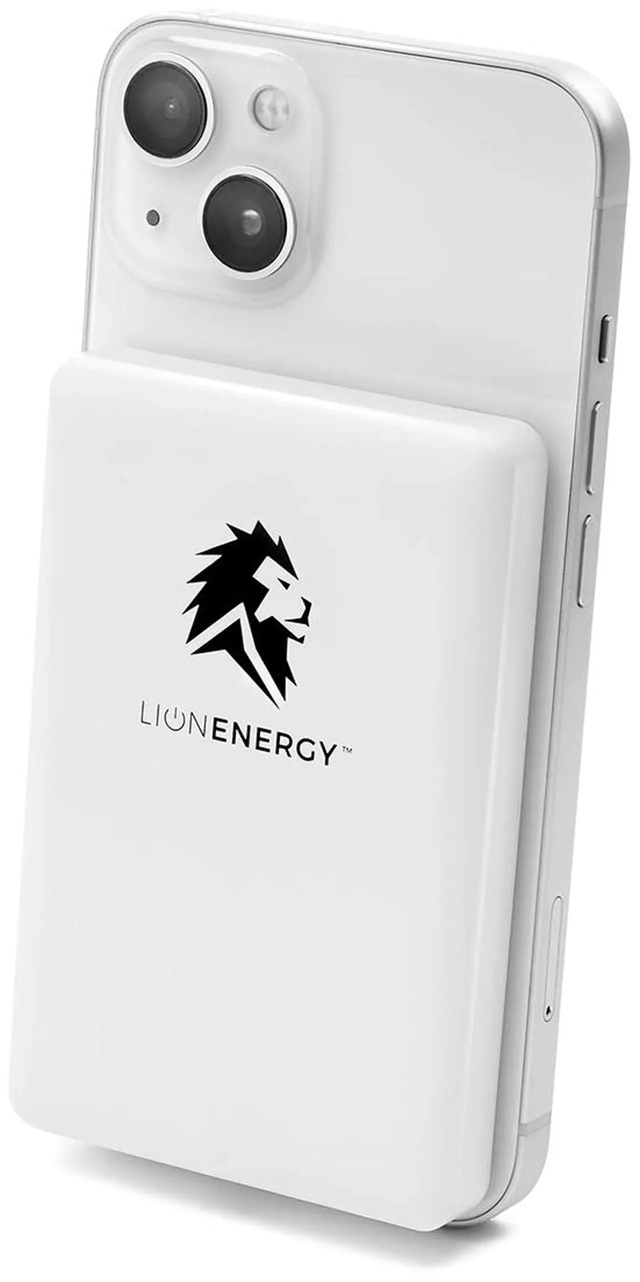 Lion Energy - Lion Claw Magnetic Power Bank for MagSafe Phones & USB Devices - Instant Wireless Charging -10,000 mAh/36Wh