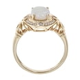thumbnail image 3 of Gin & Grace 10KT YG Australian Opal and Diamond Accent Ring., 3 of 5