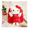 thumbnail image 1 of Mochila de felpa para guardería con dibujos de Hello Kitty, versión coreana para bebé, bolso escolar para niñas de 1 a 3 años, 1 of 4