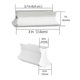 thumbnail image 2 of Guitar Slide and Picks Set for Acoustic/Electric Guitars, Stainless Steel Tone Bar with Celluloid Finger Picks, 2 of 5