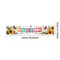 thumbnail image 3 of Spring Themed Banner Bright Floral Design Colorful Butterfly Backdrop Perfect for Garden Party Wedding Decorations Photography Backdrop Spring Festival Vibrant Banner, 3 of 4