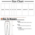 thumbnail image 3 of Wycnly Cropped Pants for Women Womens Jogger Pants Casual Solid Drawstring Elastic Waist Cropped Trousers Summer Vintage Cotton Linen Plus Size Pants with Pocket, 3 of 7