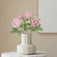 thumbnail image 5 of Ramo de flores artificiales de seda | Arreglo de dalias, rosas e hortensias para decoración del hogar y centro de mesa de boda, 5 of 5
