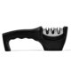 thumbnail image 4 of Accesorios para cuchillos de cocina 4 en 1: Afilador de cuchillos de 3 etapas que ayuda a reparar, restaurar, pulir cuchillas y guantes resistentes a cortes (negro), 4 of 5