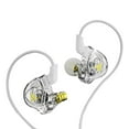 thumbnail image 2 of Latrodar In Ear Earphone Monitoring Earphones HIFI Enduring bile Phone Earphones White Home Decor, 2 of 5