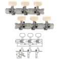 thumbnail image 2 of Vintage Guitar Tuning Pegs Gold Plated Machine Heads Tuning Tuners Single Hole For Classical Guitar, 2 of 5