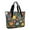 Floral Pattern, variant on Tote Bag for Women - Floral Pattern Shoulder Bag - Large Utility Work Duffle Bag with Zipper Handbag for Travel, Work, Sprots