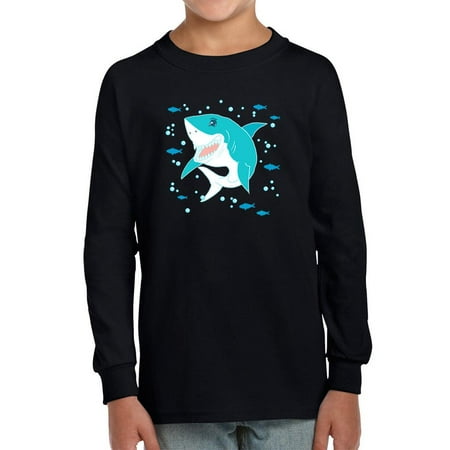 

Grinning Shark Kids Art Long Sleeve Toddler -Image by Shutterstock 2 Toddler
