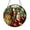 Acrylic 3.5 Inch, variant on Tomato And Herb Stained Glass Suncatcher Window Hanging, Rustic Kitchen Food Stained Glass Style Window Decor, Farmhouse Cooking Art Sun Catcher Ornament for Kitchen Window Decor