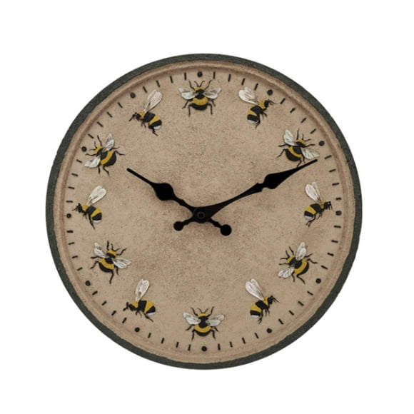 Baohd Outdoor Clock Durable 30cm Hanging Clock Room Pool for Drawing Swimming