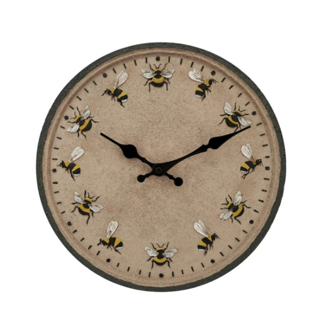 Baohd Outdoor Clock Durable 30cm Hanging Clock Room Pool for Drawing Swimming
