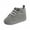 Grey, variant on YUNCITY Toddler Baby Boy Girl Shoes First Fashion Shoes Kid Walkers Solid Cross-Tied Shoes Black 0-6 Months