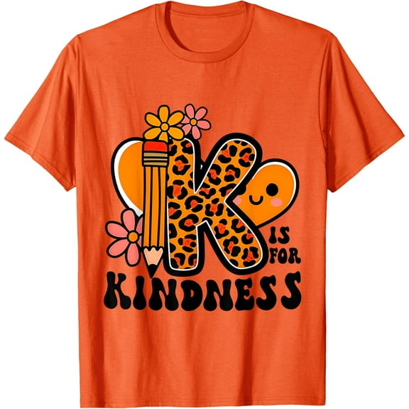 Gildan Unity Day Shirt Kindness Orange Teacher Kids Be Kind T-Shirt