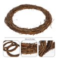thumbnail image 3 of Natural Wreath 25/30cm Diameter Retro Christmas Rattan Wreath Rings Braided Wreath DIY Hand-Woven Grapevine Vines Wreaths Crafts, 3 of 7