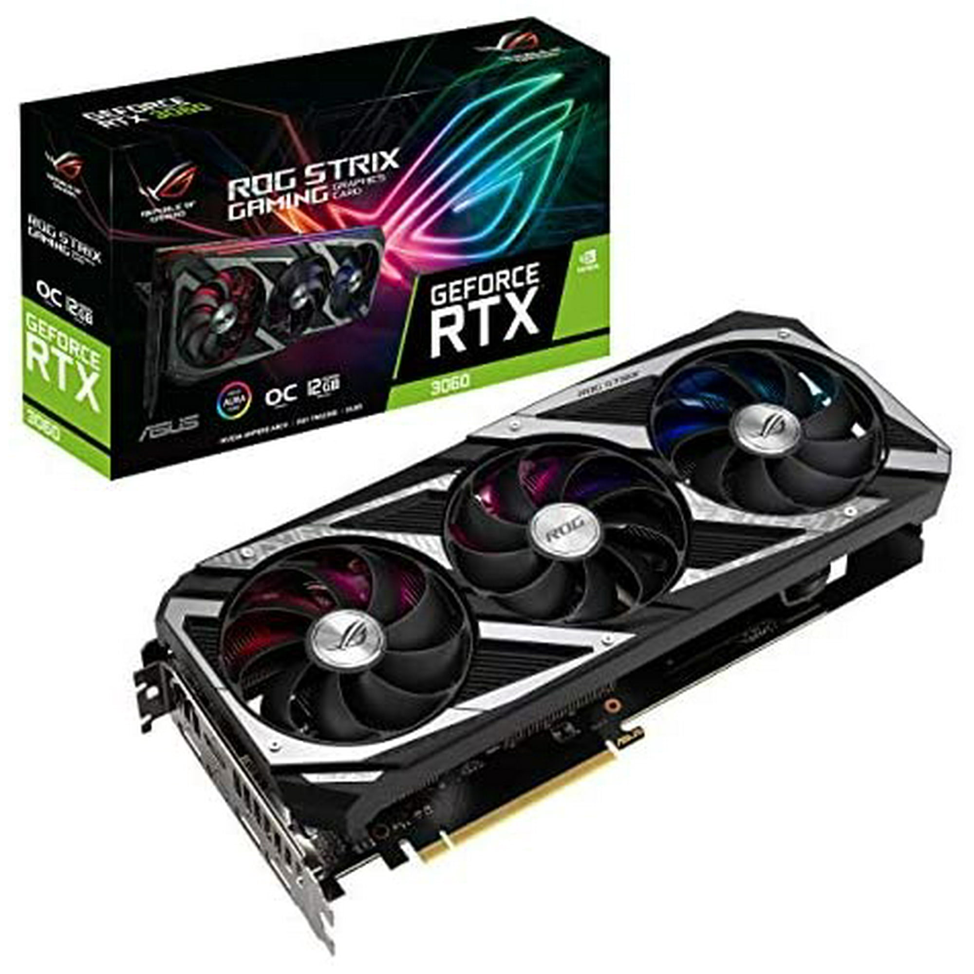 ROG Strix NVIDIA GeForce RTX 3060 V2 OC Edition Gaming Graphics