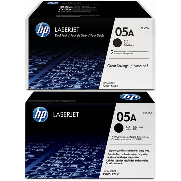 HP 05A Original Toner 2-Pack Bundle (Black & Black): Buy 1, Get 1 30% Off