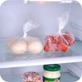 thumbnail image 3 of Kitchen Food Fresh-keeping Bag Disposable Household Health Preservation Freezer Meal Bag Holder Vegetable Bags for Refrigerator Freezer Organization Reusable Bag Drying Rack Silicone Bag Handle, 3 of 4