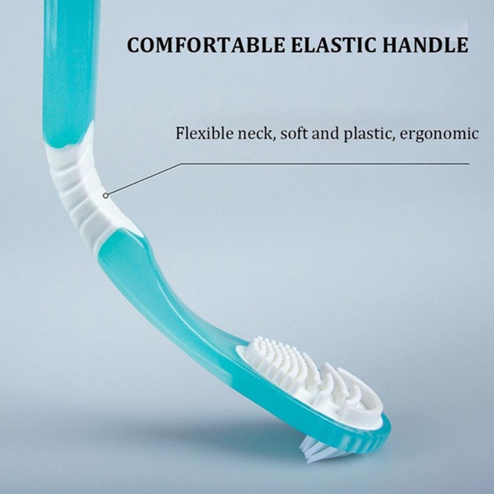 Double Side Tongue Cleaner Brush For Tongue Cleaning Care Tool Silicone Tongue Scraper Toothbrush Fresh Breath