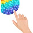 thumbnail image 1 of Bolso de silicona para macarrones Fidget Toy HUOGUO, tipo bandolera Pop it, 1 of 5