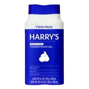 Harry's Men's Foaming Shave Gel with Aloe, 6.7 oz, 2 Pack
