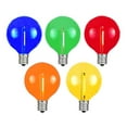 thumbnail image 3 of Novelty Lights 1W Multicolor G50 LED Globe Light Bulbs, 25-Pack, 3 of 10