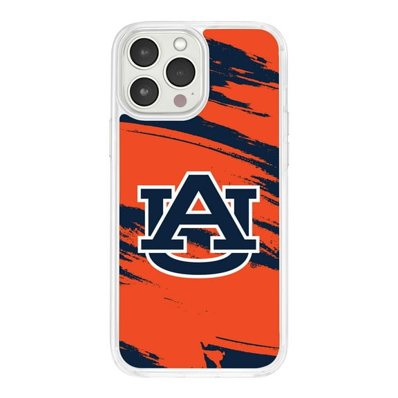Auburn Tigers HD Phone Case Compatible with MagSafe Apple iPhone 16 Pro Max (Paint Stripe) by Affinity Bands