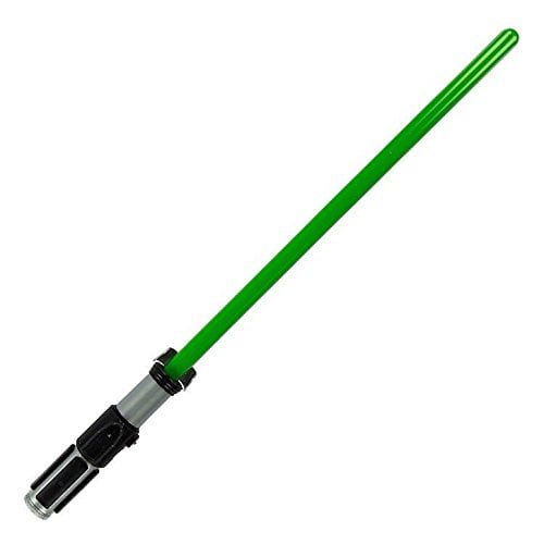 Disney Parks Star Wars Luke Skywalker Green Lightsaber Lights Sounds FX .34" 