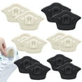 thumbnail image 3 of 1/2/3 Pairs Sneaker Heel Sticker Heel Protector Heel Back Sticker Sport Shoes Heel Pads Adjustable Antiwear Feet Pad Cushion Two Pairs-White 5mm, 3 of 6