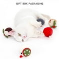 thumbnail image 4 of POINTERTECK Clearance!Pet Christmas Funny Cat Scratching and Bite Resistant Colored Wool Balls 6 Boxes, 4 of 6