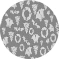 thumbnail image 1 of Ahgly Company Machine Washable Indoor Square Transitional Platinum Gray Area Rugs, 3' Square, 1 of 7