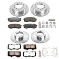 thumbnail image 3 of PowerStop Front and Rear Z36 Truck & Tow Carbon-Fiber Ceramic Brake Pad and Drilled and Slotted Rotor Kit Fits: TOYOTA Select Models K2325-36, 3 of 9