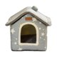 thumbnail image 1 of Lujoso refugio para mascotas, gatos y cachorros Gris, 1 of 9