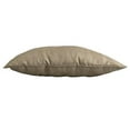 thumbnail image 3 of Pillowtex Suede Decorative Pillow (26x26, Tan), 3 of 7