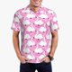 thumbnail image 1 of Balery Beautiful Swans Camisa Polo de Hombre con Estampado, de Manga Corta y Tejido Medio, Camisa Tipo Golf Polo-4X-Large, 1 of 6