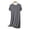 Dark Gray, variant on yillto Women Short Sleeve Nightshirts Summer Lightweight Loose Crewneck Sleepwear Pajamas Nightgowns