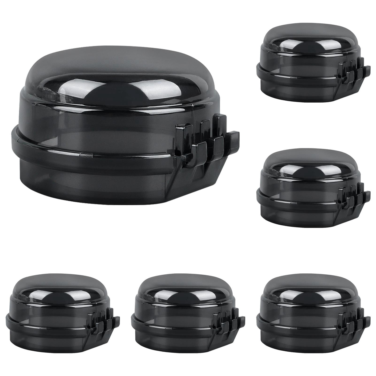 15pc Stove Knob Safety Covers,Universal Size Gas Stove Knob Covers,Compatible with Gas Range Oven Stove Part,Heat Resistant Oven Knob Locks for Safety Protection,Pet Protection,2.36''x1.57''