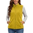 thumbnail image 2 of Stamzod Sleeveless Fleece Jacket Women Casual Lightweight Outdoor Sherpa Vest Winter Warm Outerwear Vests with Pocket, 2 of 8