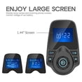 thumbnail image 3 of Transmisor FM Bluetooth para coche Nulaxy KM18 con pantalla de 1,44 pulgadas, 3 of 7