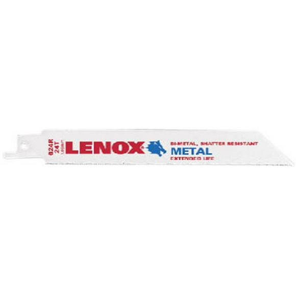 American Saw 20569S624R Metal Cutting Reciprocating Saw Blade- 24 TPI - 6 in