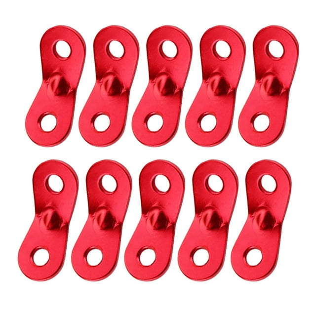 10Pcs Camping Accessories Tent Rope Fastener Guyline Tensioner Rope Adjuster