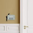 thumbnail image 2 of Double Cat Pvc Switch Sticker Removable Switch Stickers Decals Home Decor Sofa Living Room Removable Wall Switch Sticker Ruiboury, 2 of 7