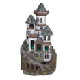 thumbnail image 3 of Alpine Corporation 35" Tall Outdoor Corded Electric Castle Fountain with Color Changing LED Lights, 3 of 16
