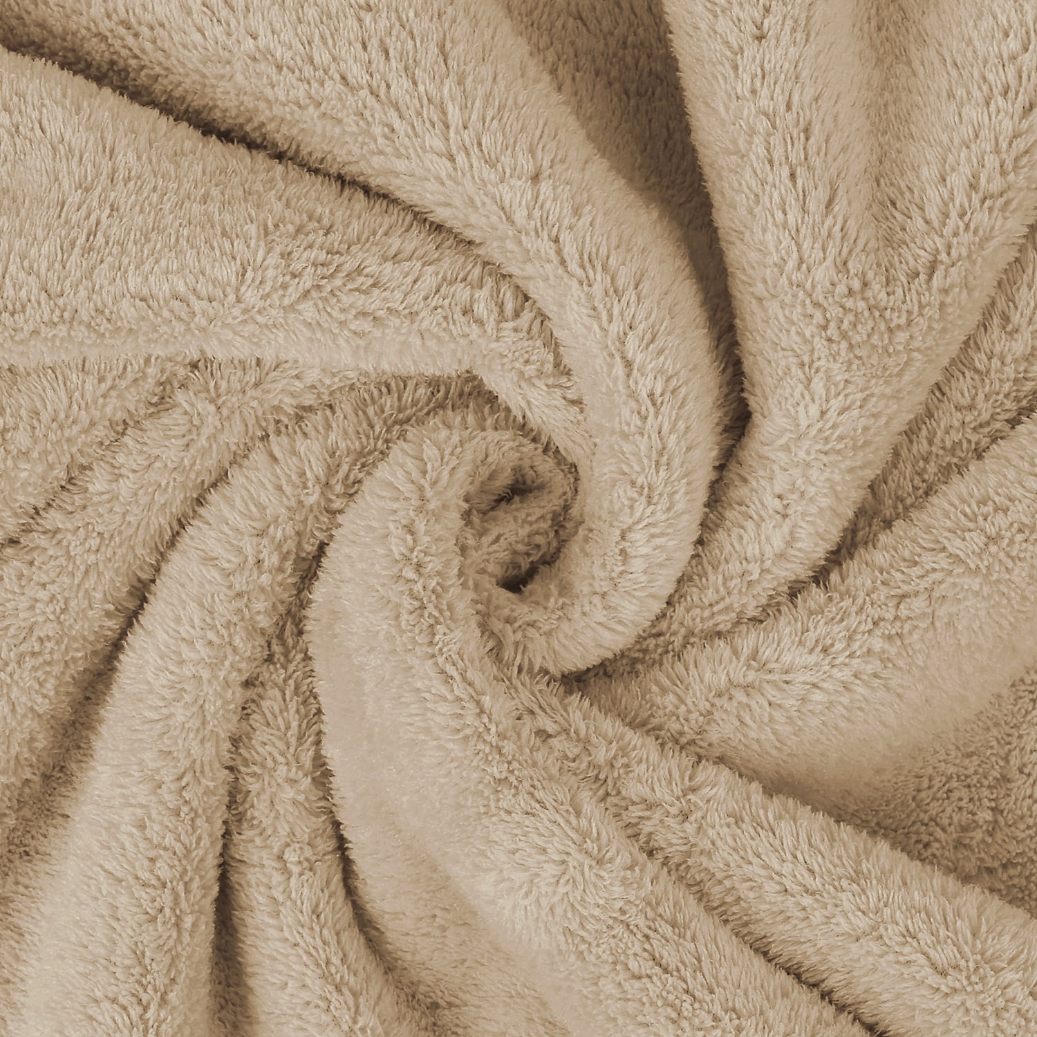 JML Large Bath Towels with Hanging Loop, 6 Pack, 30"x60", Camel, 350GSM, Soft, Absorbent, Microfiber Towel Quick Drying, Lint-free, No Fading