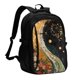 thumbnail image 1 of Balery Abstract Gold Floral Galaxy Mochila con carga USB para hombre y mujer - Mochila impermeable y antirrobo para laptop con puerto USB para viajes, trabajo, 1 of 7