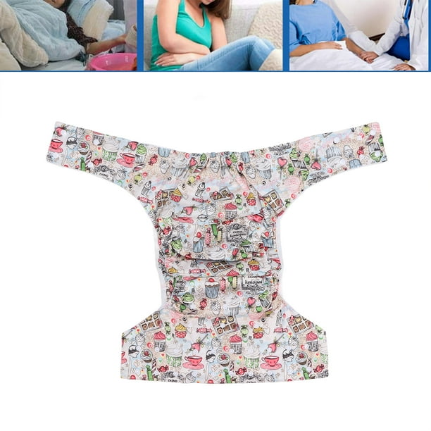 Pañal Para Adultos, Pantalones De Pañales Para Adultos De Alta Elasticidad, Lavables Y Transpirables, A Prueba De Fugas Para Adultos Para Ancianos