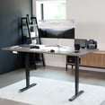 thumbnail image 2 of VIVO Dark Gray 71 x 36 inch Universal Table Top for Sit to Stand Desk Frames, 2 of 8